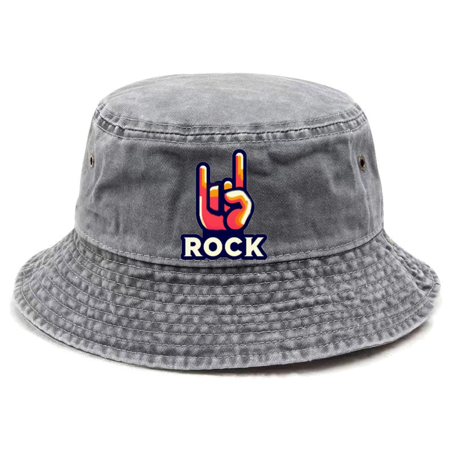 hand horn rock 2 Hat