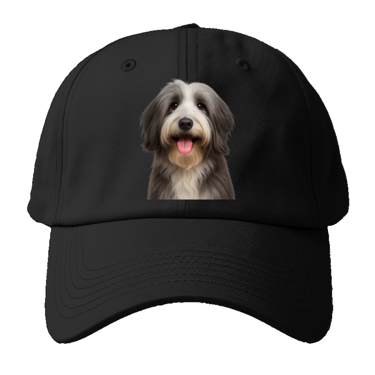 bearded collie: spirited, shaggy soul Hat
