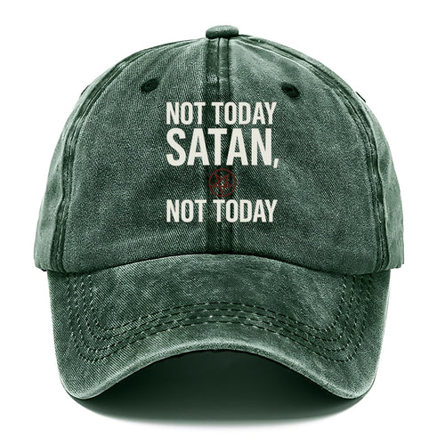 Not Today Satan Classic Cap