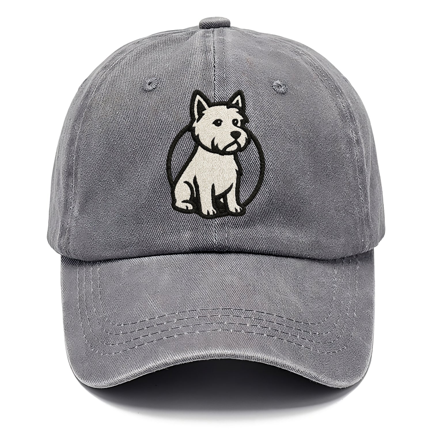 west-highland-white-terrier-alert-spirit Hat