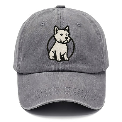 west-highland-white-terrier-alert-spirit Hat