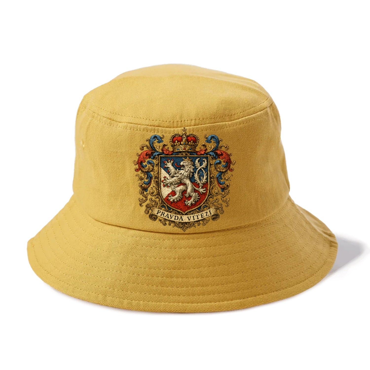 czech heritage lion Hat