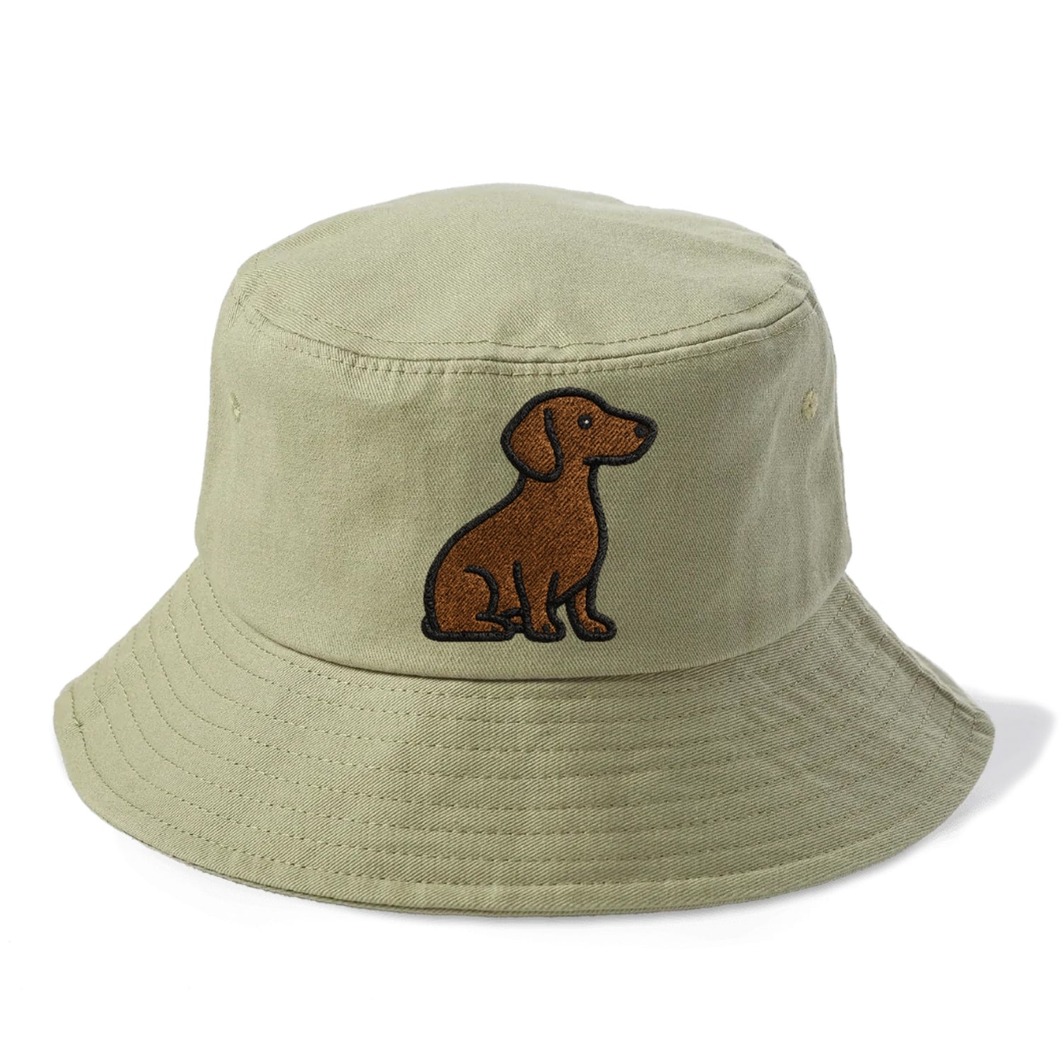 chocolate-brown-dachshund-loyal-charm Hat