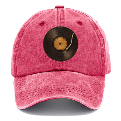 vinyl groove headwear Hat