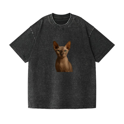 sphynx cat portrait design Hat