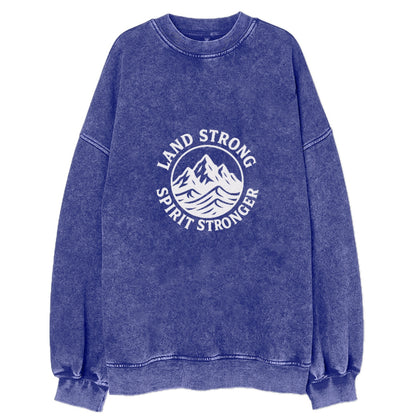 land strong spirit stronger Hat