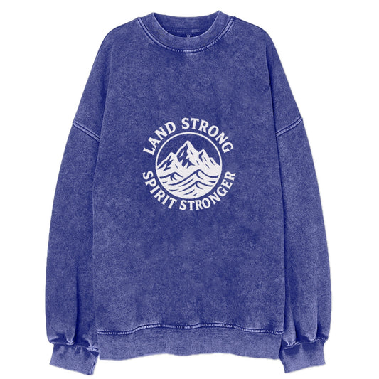 land strong spirit stronger Hat