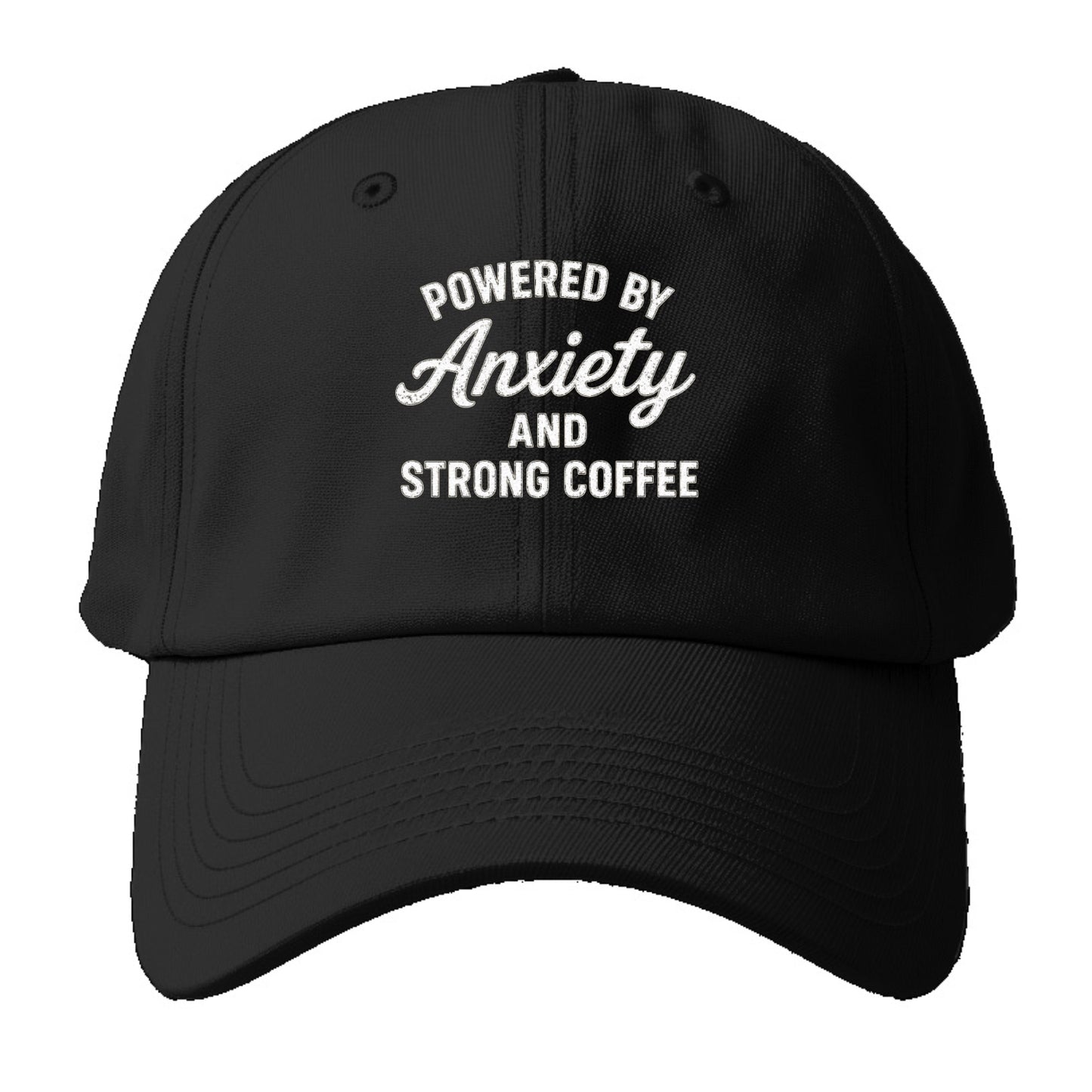 anxiety and strong coffee humor Hat