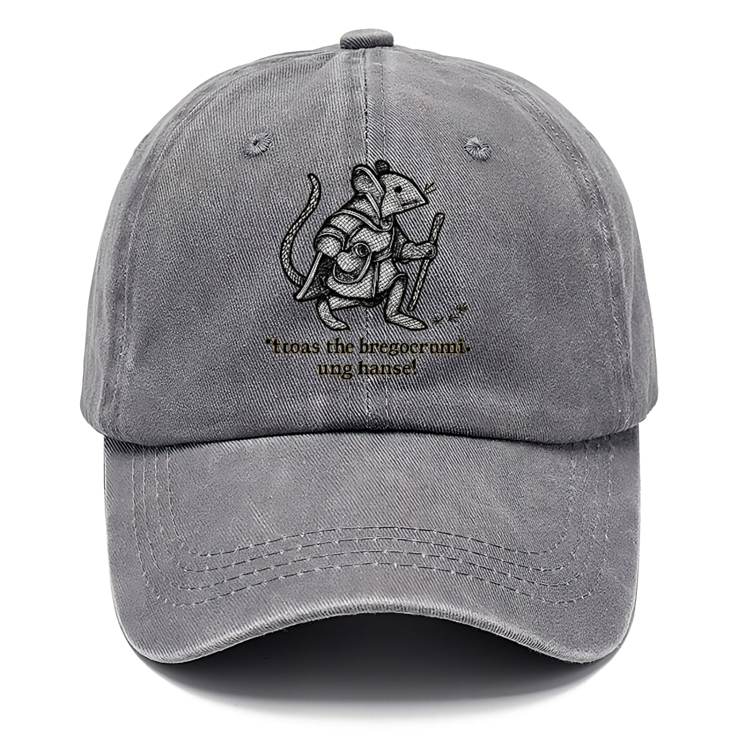 fantasyanimalillustrationwithtext Hat