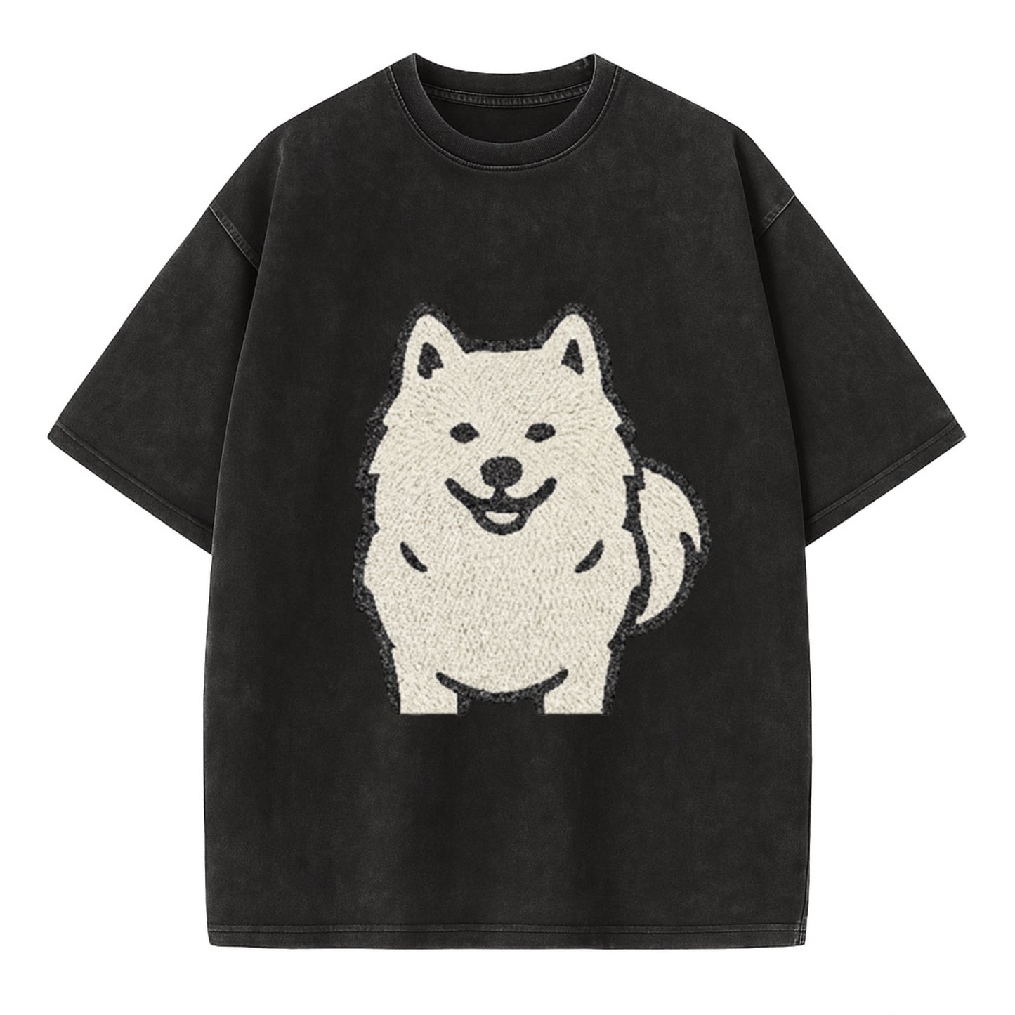 Samoyed White Fluffy Design Hat