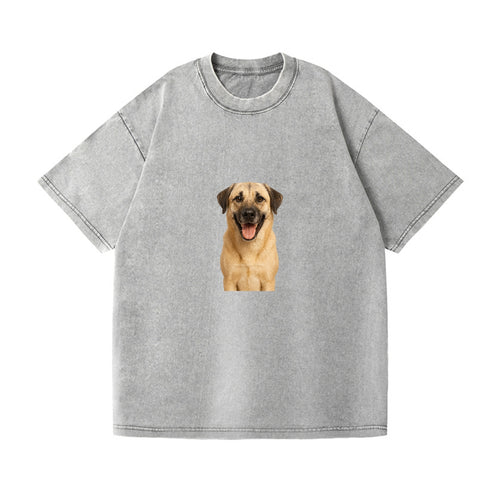 Anatolian Shepherd Portrait Design Vintage T-shirt