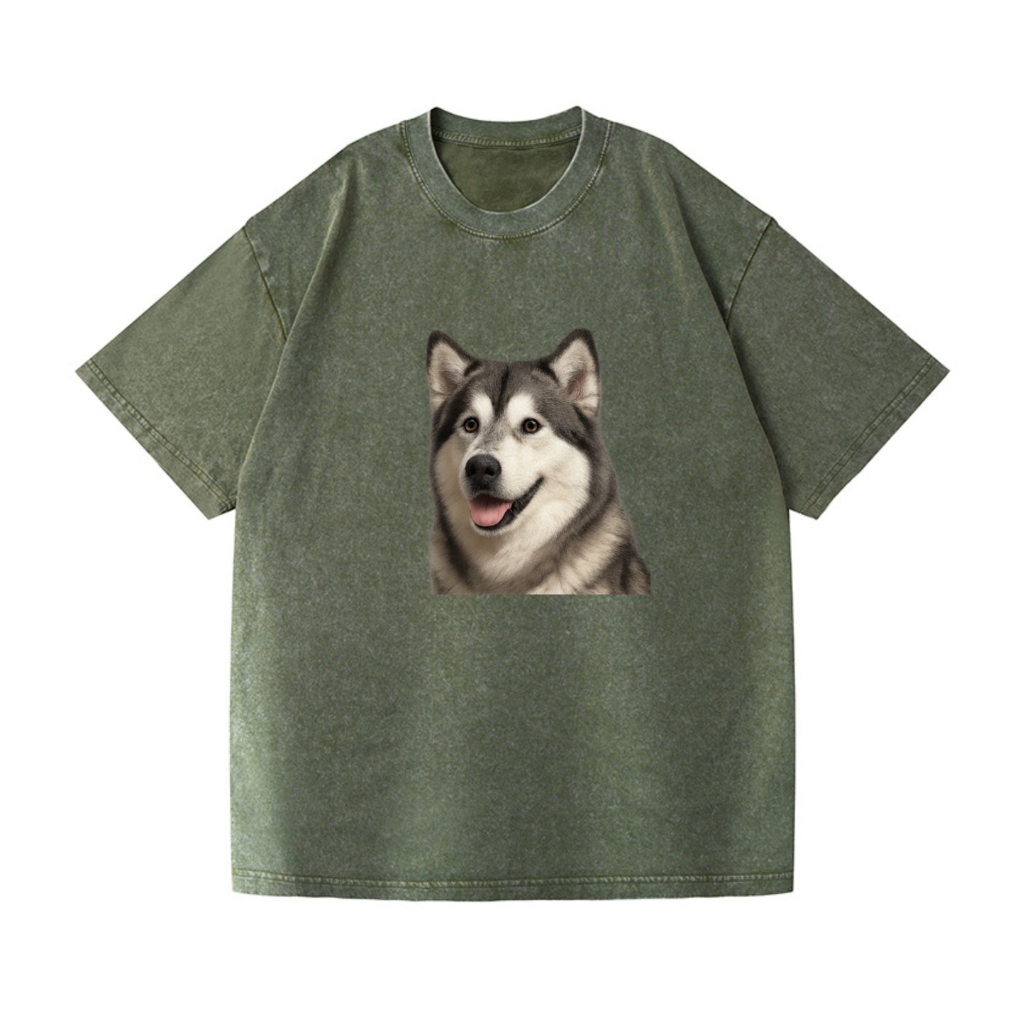 alaskan malamute portrait design Hat