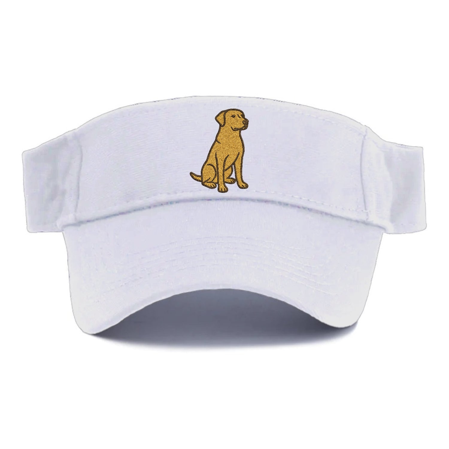 Labrador Retriever Yellow Lab Sitting Pose Hat