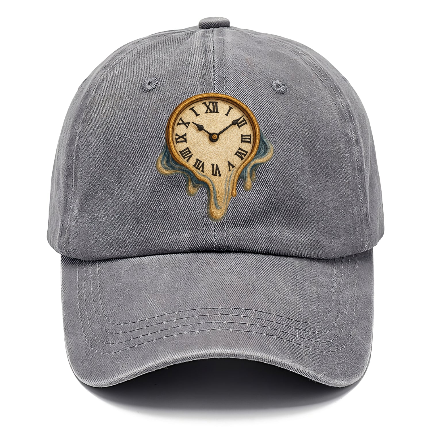 melting clock surreal Hat