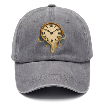 melting clock surreal Hat