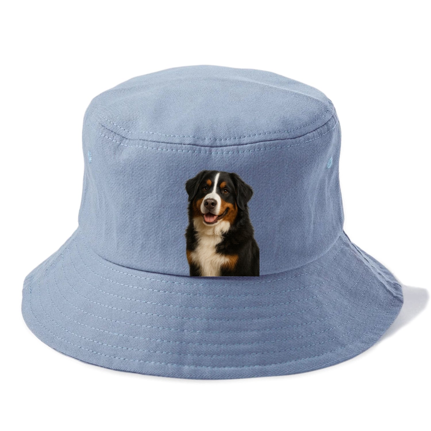 bernese mountain dog portrait design Hat