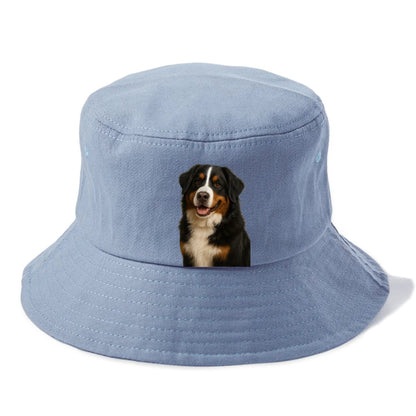 bernese mountain dog portrait design Hat