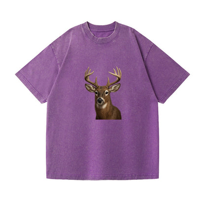 deer portrait design Hat