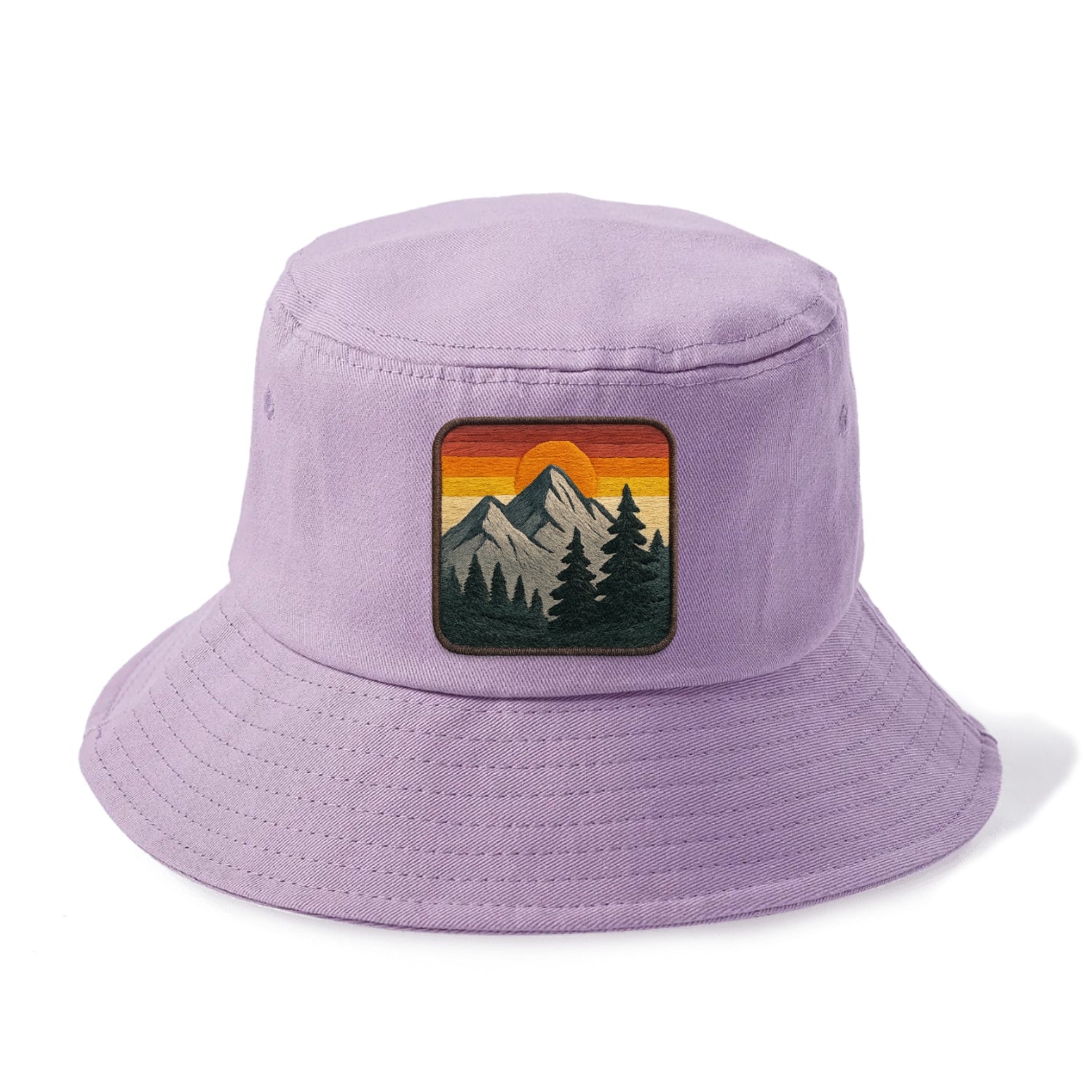 mountain sunset hues Hat