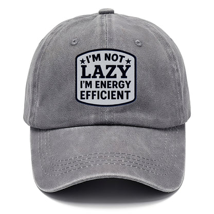 humorous slogan patch Hat