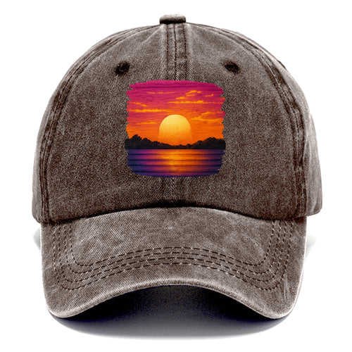 Serene Sunset Hues Classic Cap