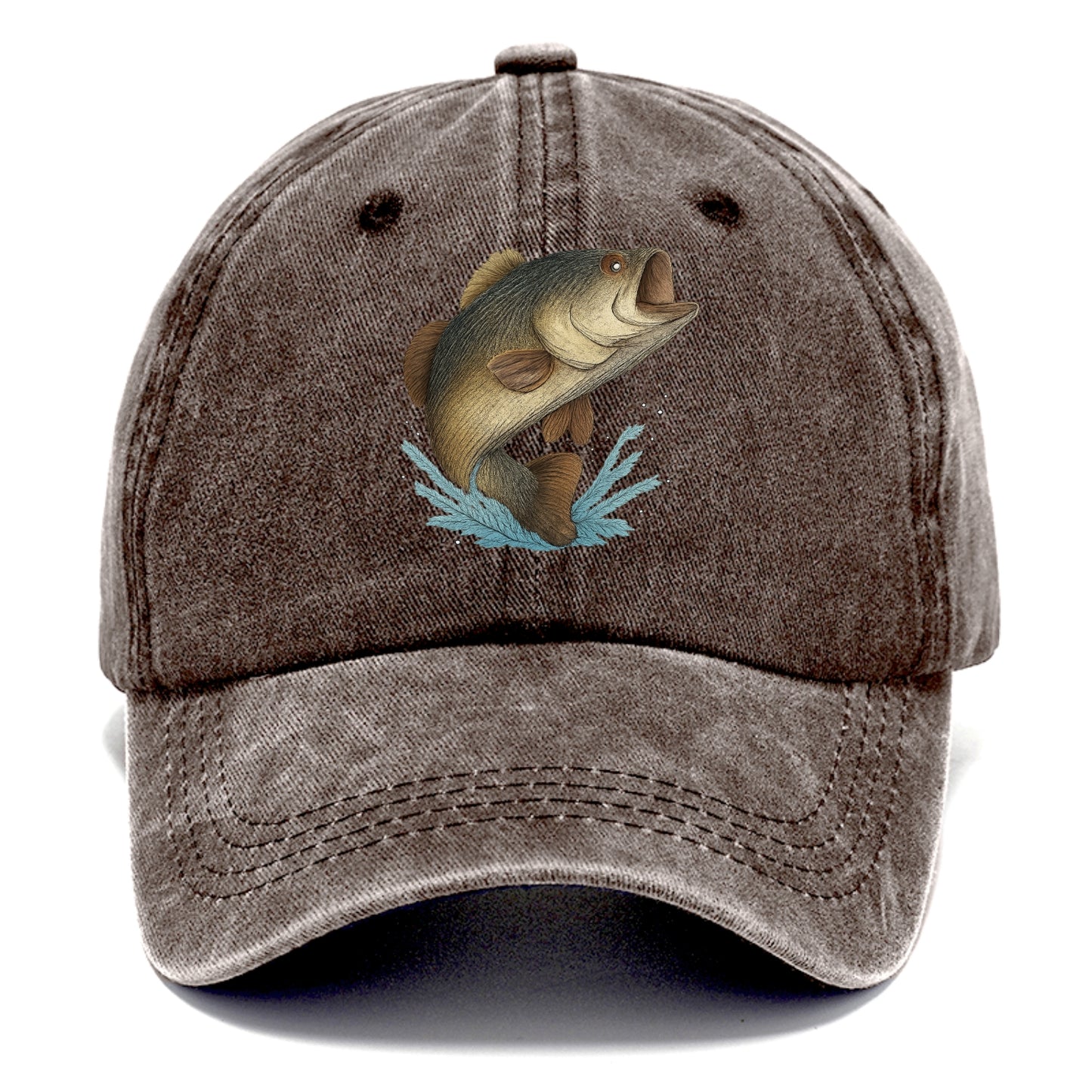 leaping bass artistic impression Hat