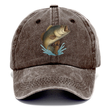 leaping bass artistic impression Hat