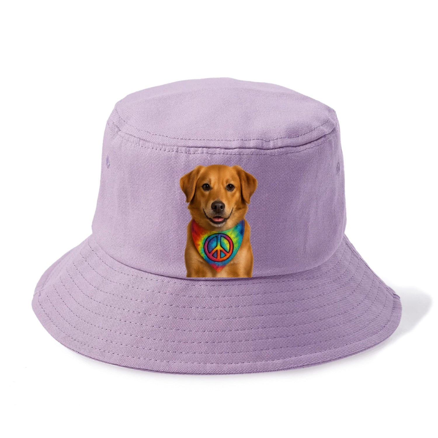 peace sign portrait design Hat