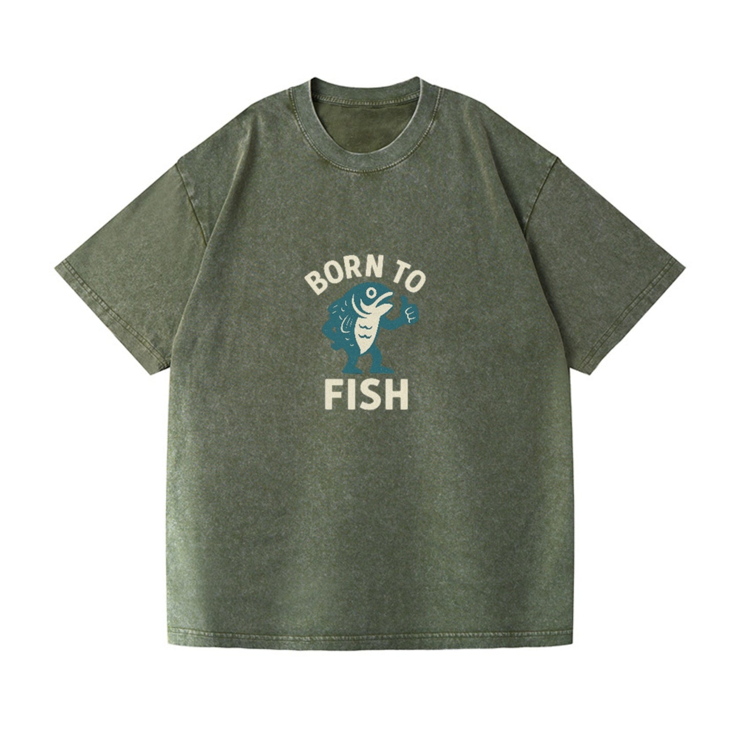 born to fish Hat