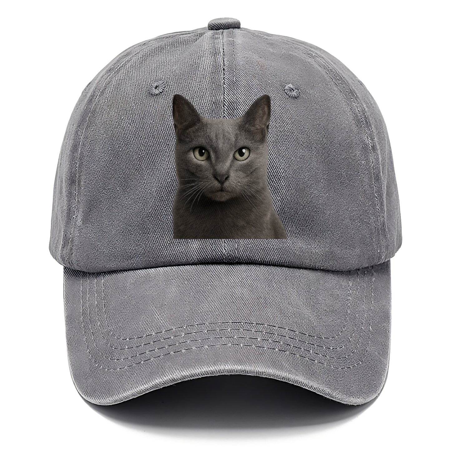 russian blue portrait design Hat