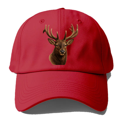 elk portrait design Hat