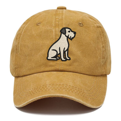 Cesky Terrier Gray Design Hat
