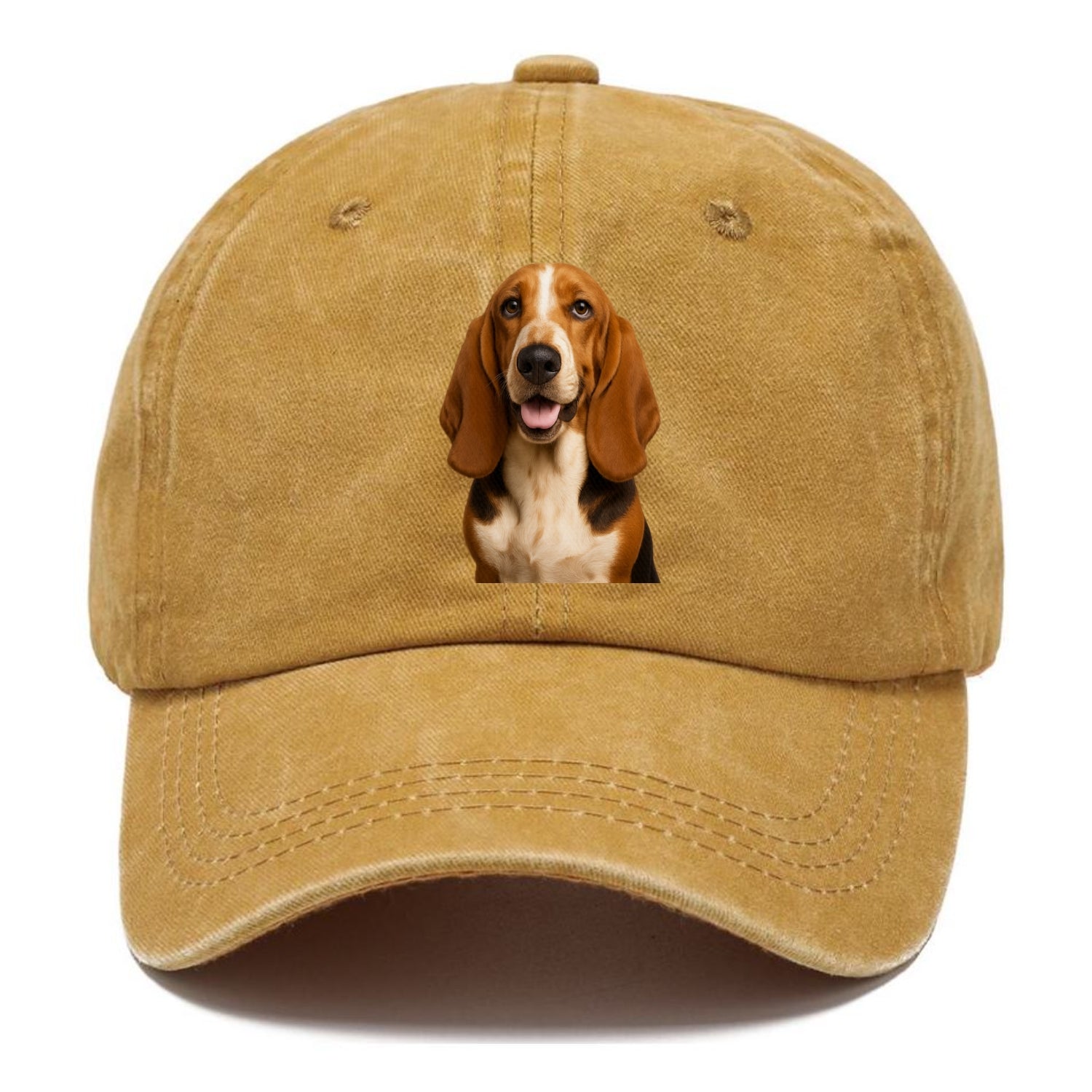 basset hound portrait design Hat
