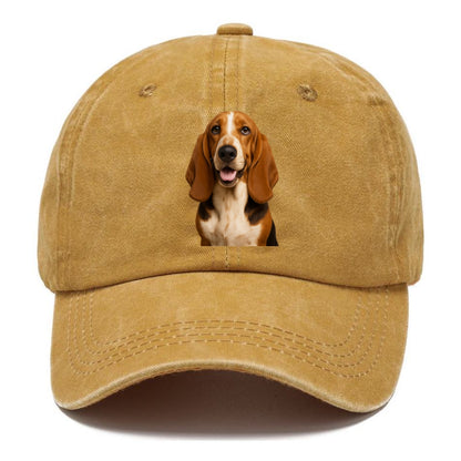 basset hound portrait design Hat