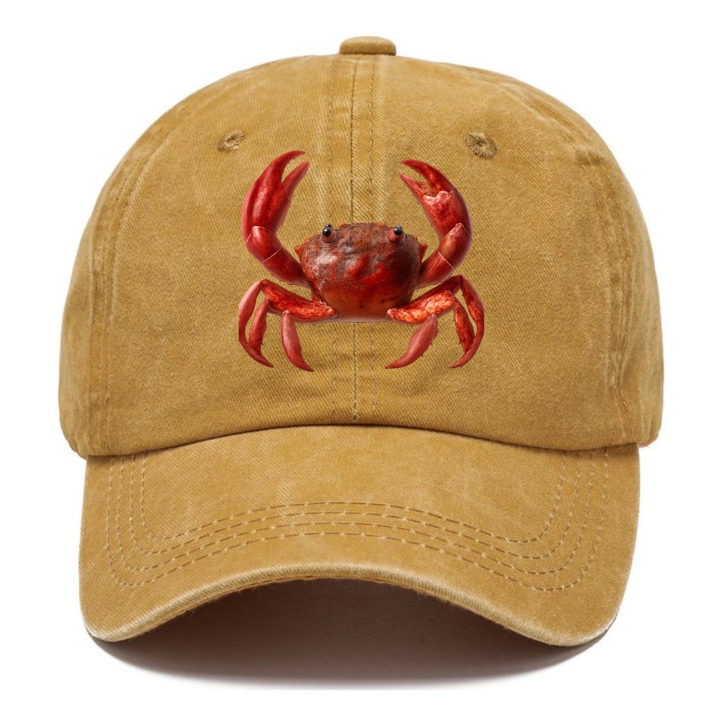 crab portrait design Hat