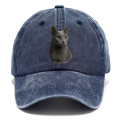 russian-blue-sleek-serenity Hat