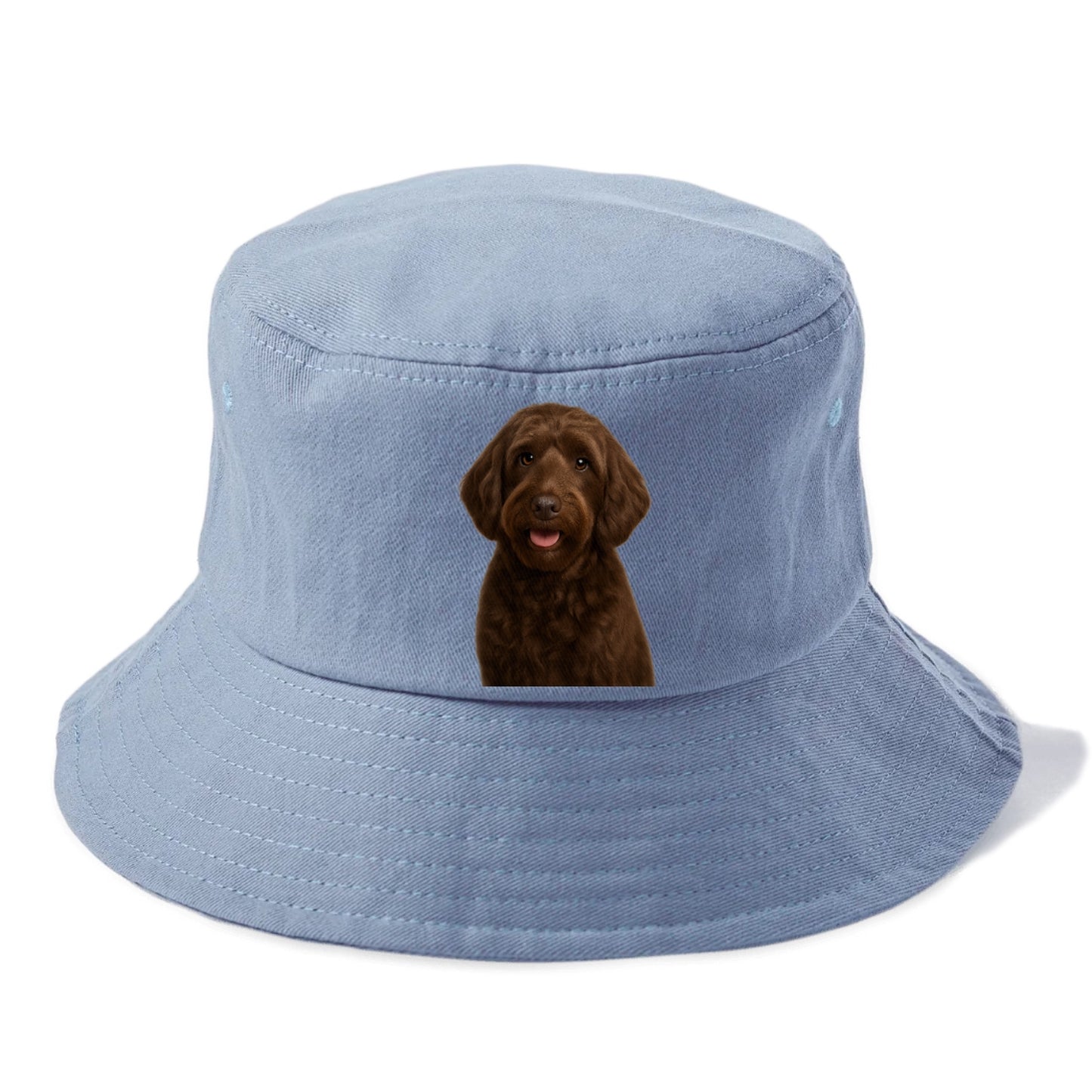 labradoodle portrait design Hat