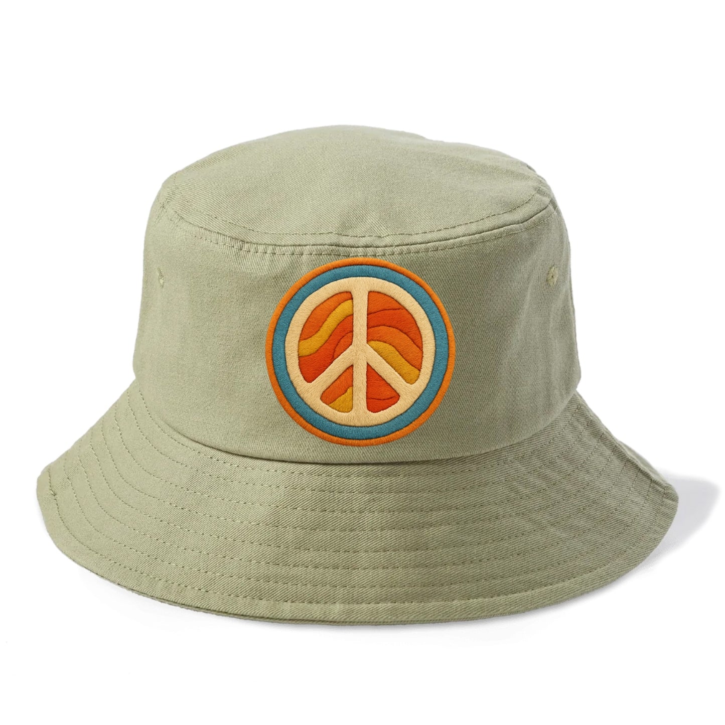 retro peace and harmony Hat