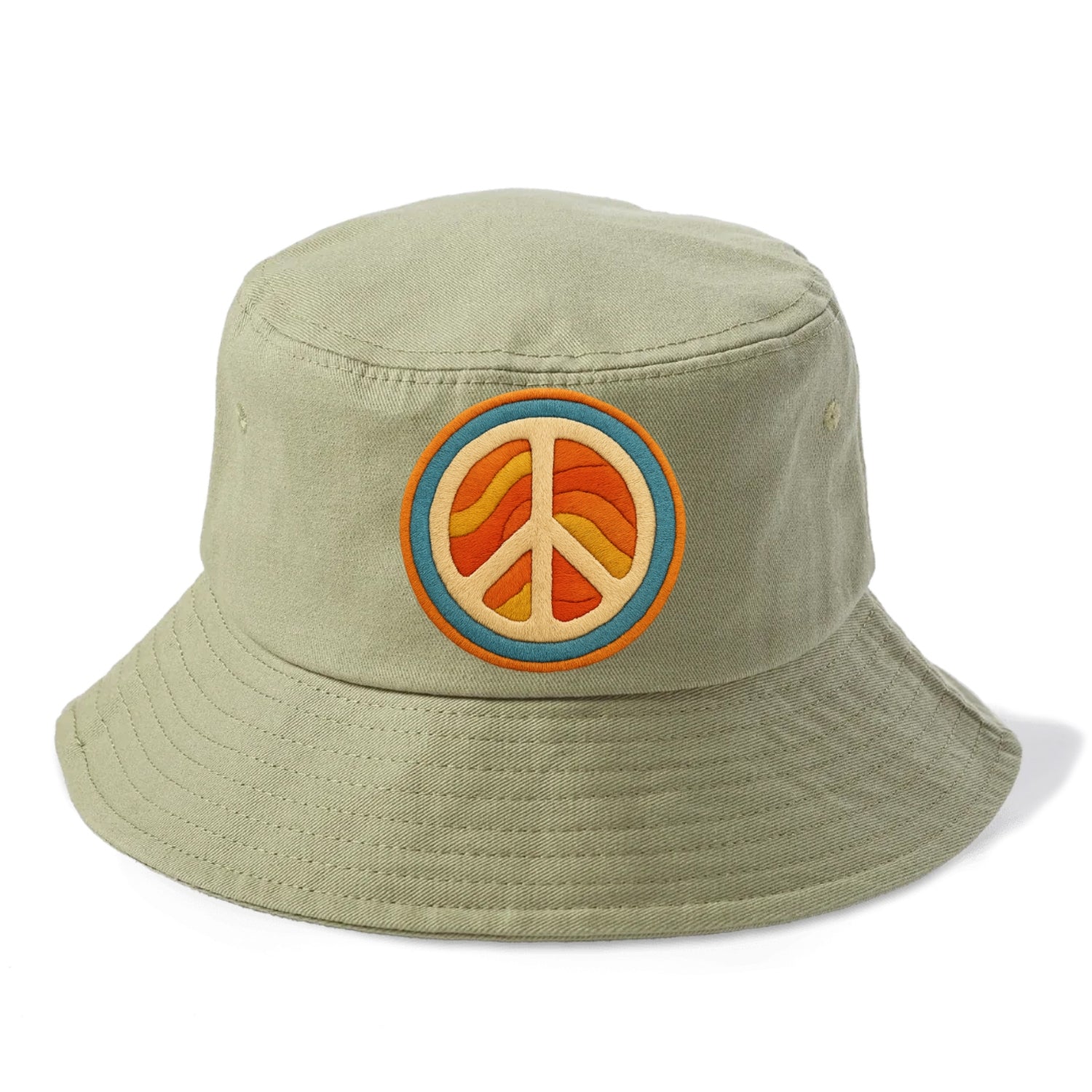 retro peace and harmony Hat