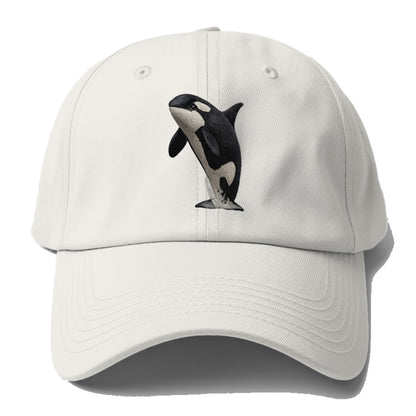 majestic orca leaping from the waves Hat