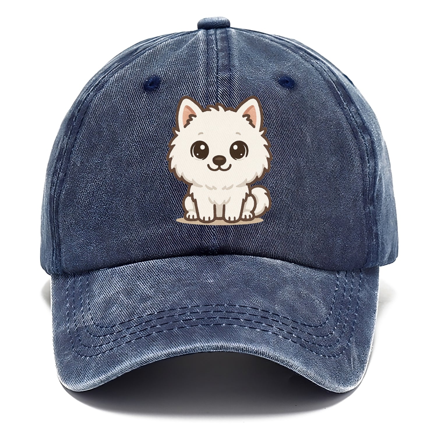american-eskimo-dog-premium-design Hat