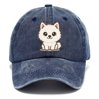american-eskimo-dog-premium-design Hat