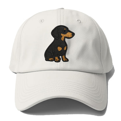 dachshund-black-and-tan-loyal-companion Hat