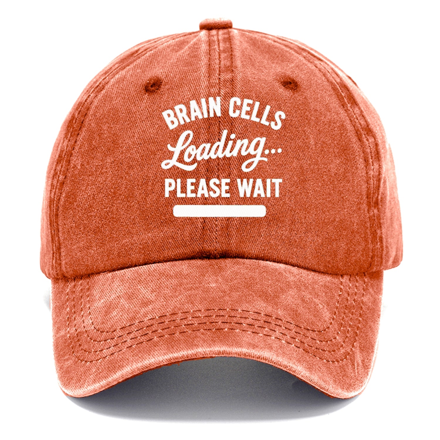 brain cells loading humorous design Hat