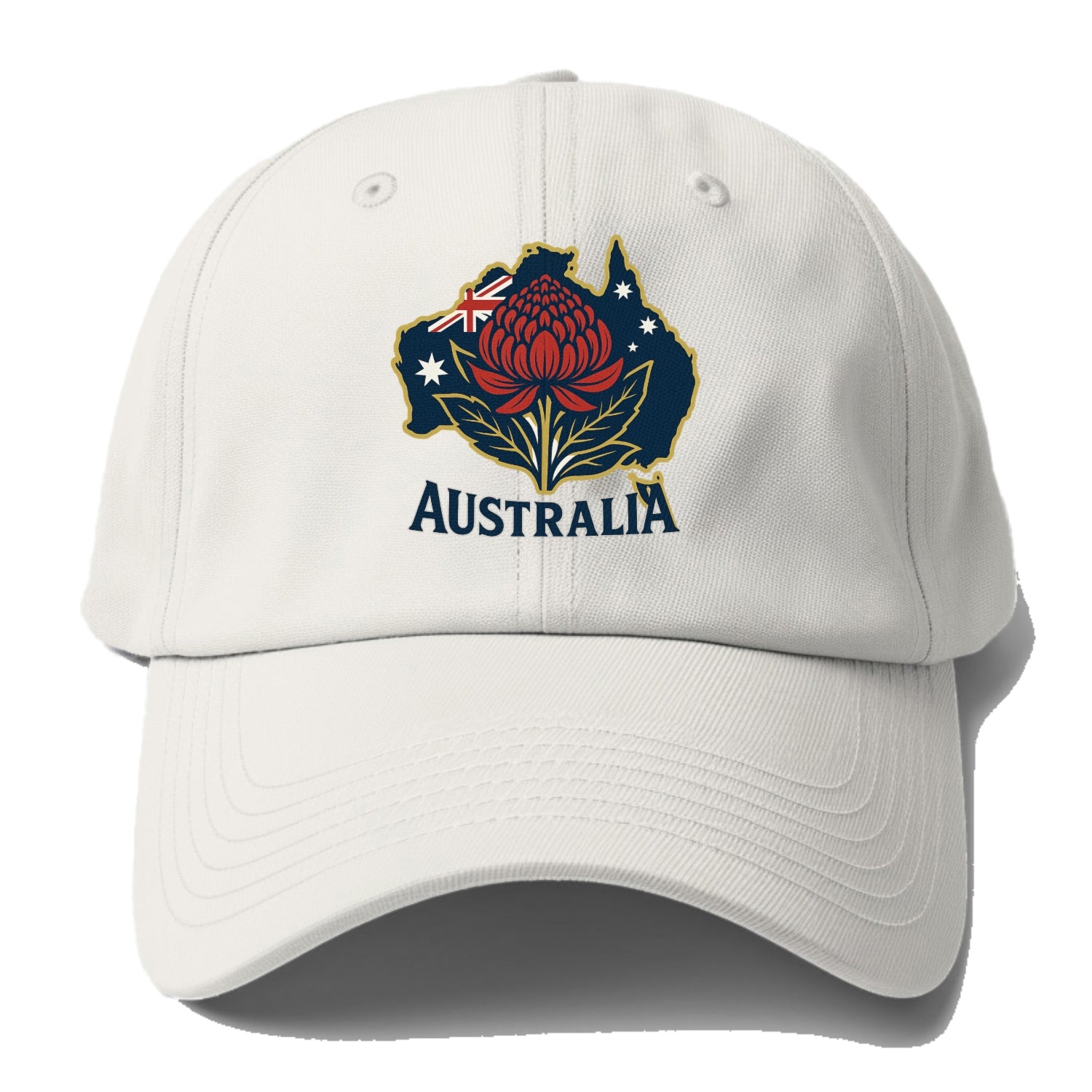Australian Floral Map Hat