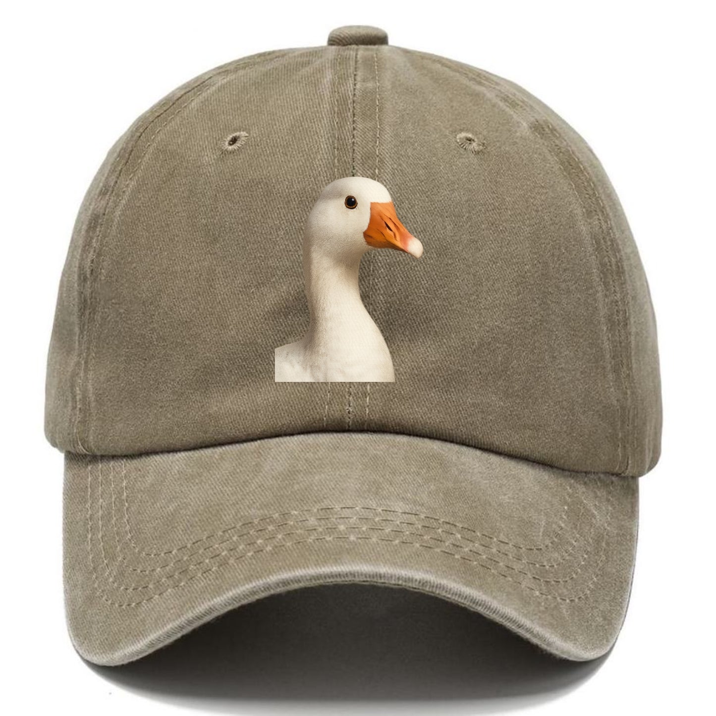 goose portrait design Hat