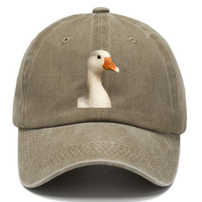 goose portrait design Hat