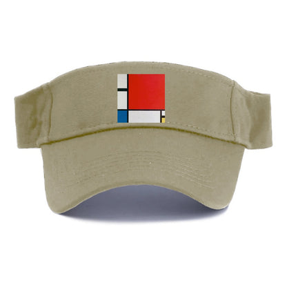 Composition with Red Blue and Yellow Hat