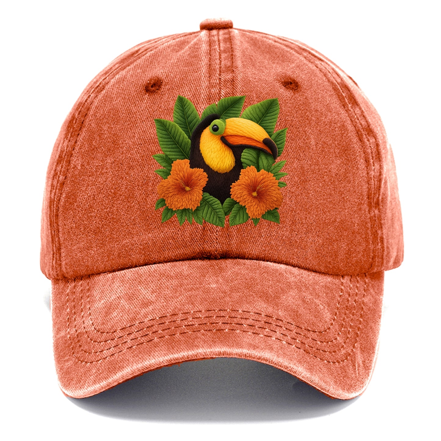 tropical toucan floral paradise Hat