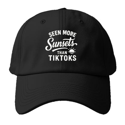 sunset chaser vs tiktok obsession Hat